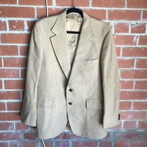 Vintage 100% camel hair sport coat the executive by Liemandt's